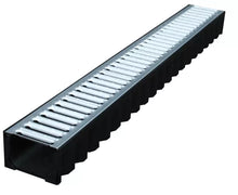 Afbeelding in Gallery-weergave laden, ACO Hexaline Goot met Verzinkt Rooster 100cm